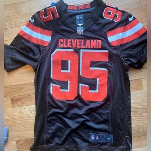 Cleveland Browns Miles Garrett Authentic Nike NFL Jersey